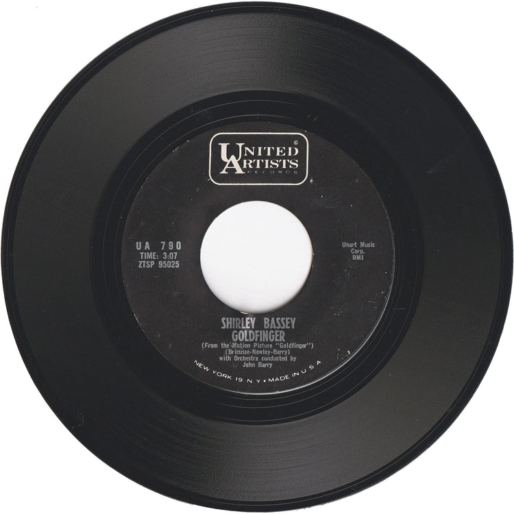 Shirley Bassey - Goldfinger / Strange How Love Can Be