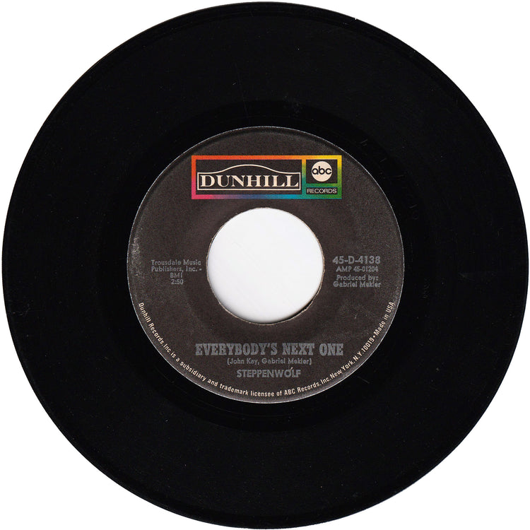 Steppenwolf - Born To Be Wild / Everybody's Next One