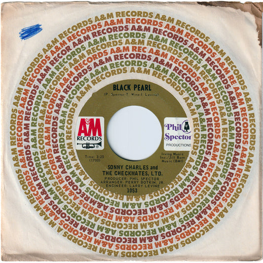Sonny Charles ＆ The Checkmates, Ltd. - Black Pearl / Lazy Susan [Styrene, Pitman Pressing]