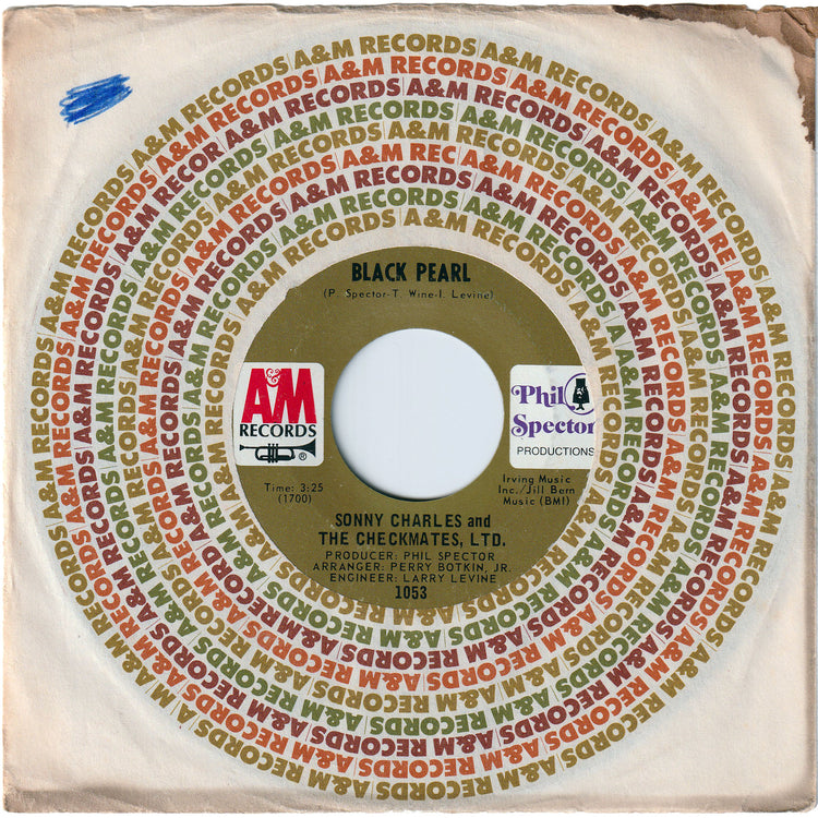 Sonny Charles ＆ The Checkmates, Ltd. - Black Pearl / Lazy Susan [Styrene, Pitman Pressing]