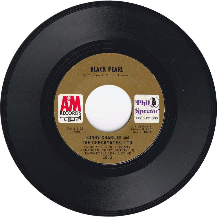 Sonny Charles ＆ The Checkmates, Ltd. - Black Pearl / Lazy Susan [Styrene, Pitman Pressing]