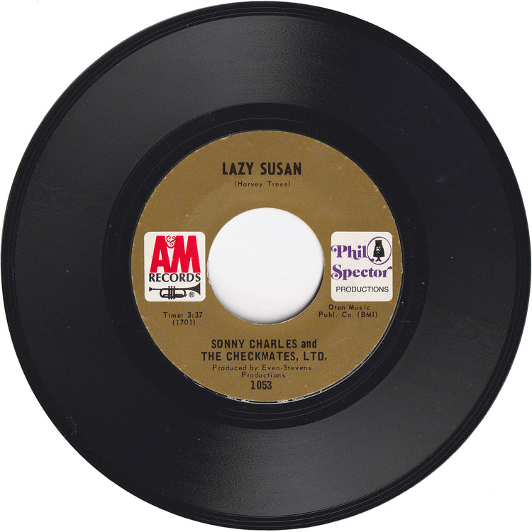 Sonny Charles ＆ The Checkmates, Ltd. - Black Pearl / Lazy Susan [Styrene, Pitman Pressing]