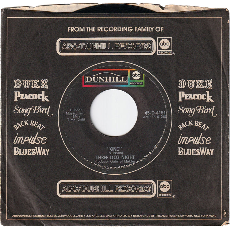 Three Dog Night - One / Chest Fever [Vinyl]