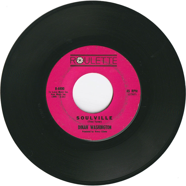 Dinah Washington - Soulville / Let Me Be The First To Know [Styrene]
