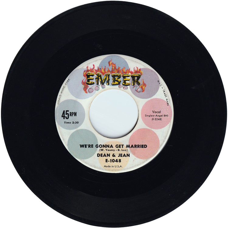 Dean & Jean - We're Gonna Get Married / Too Young To Know