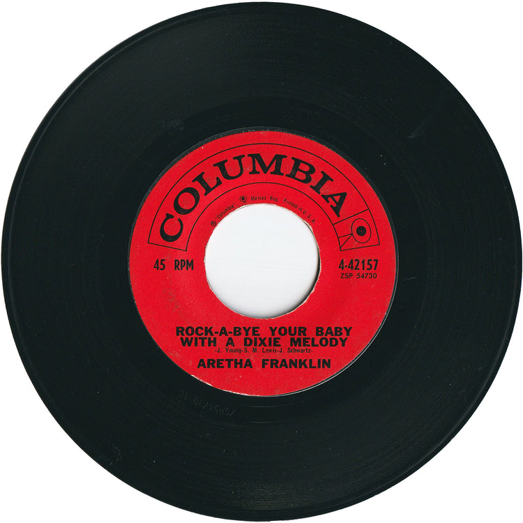 Aretha Franklin - Rock-A-Bye Your Baby With A Dixie Melody / Operation Heartbreak