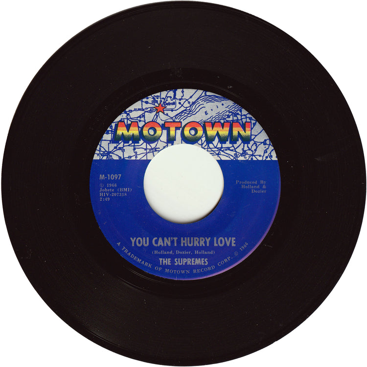 The Supremes - You Can't Hurry Love / Put Yourself In My Place [Vinyl, American Records Pressing]