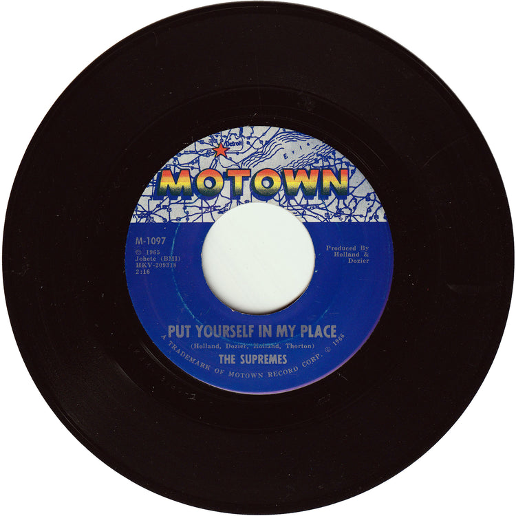 The Supremes - You Can't Hurry Love / Put Yourself In My Place [Vinyl, American Records Pressing]