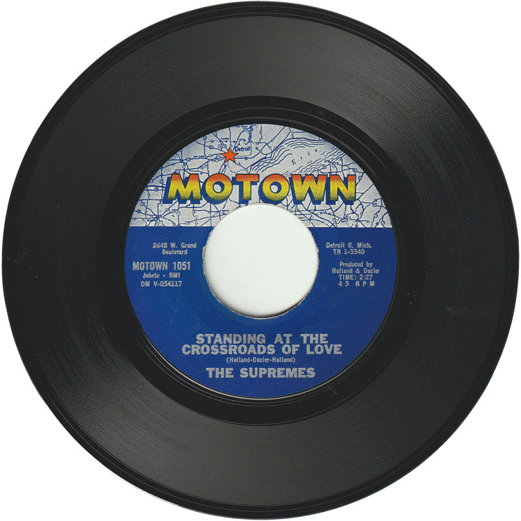 The Supremes - When The Lovelight Starts Shining Through His Eyes / Standing At The Crossroads Of Love [Styrene, Monarch Pressing]