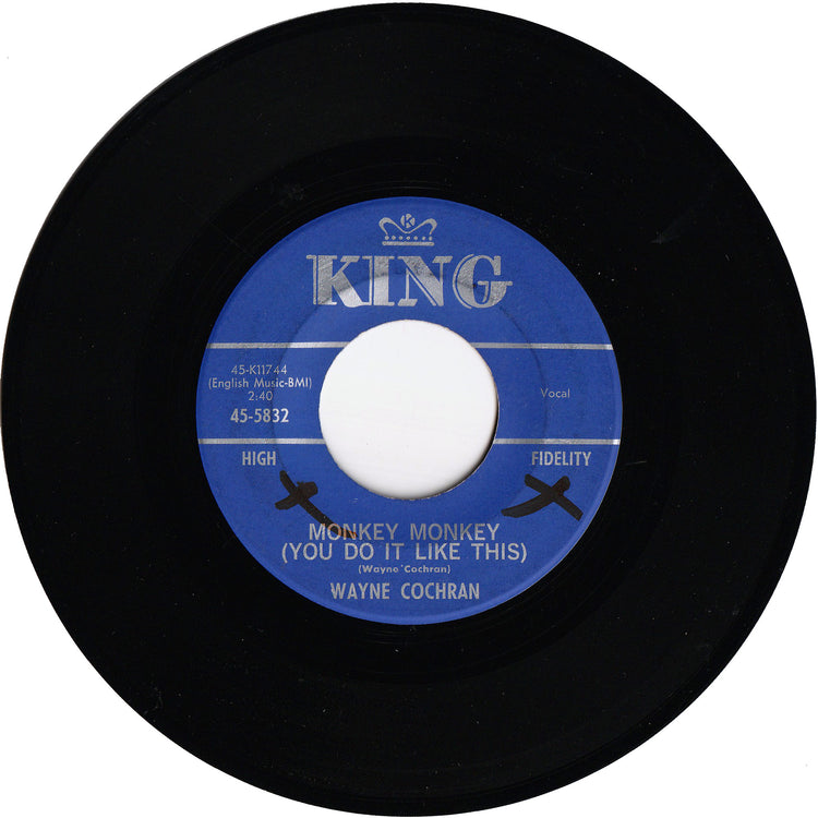 Wayne Cochran - Monkey Monkey (You Do It Like This) / Little Orphan Annie