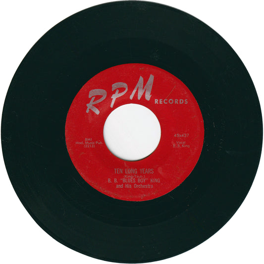 B. B. King - Ten Long Years / What Can I Do