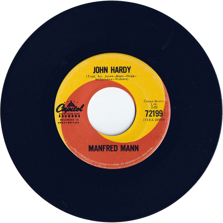 Manfred Mann - Sha La La / John Hardy [Canada]