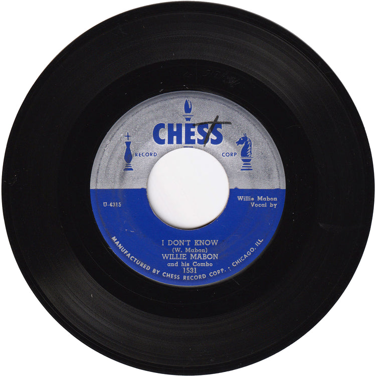 Willie Mabon - I Don't Know / Worry Blues