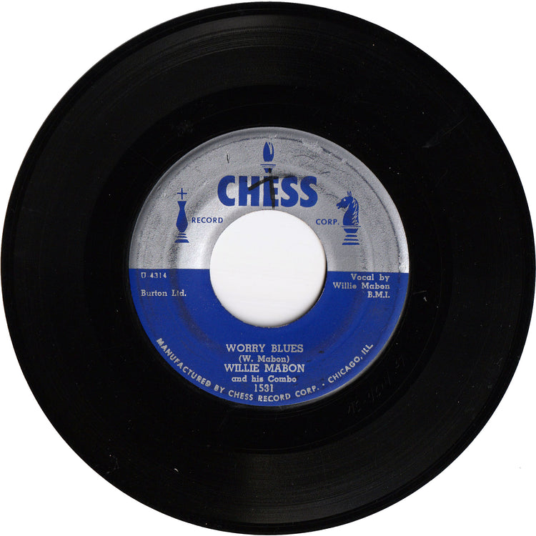 Willie Mabon - I Don't Know / Worry Blues