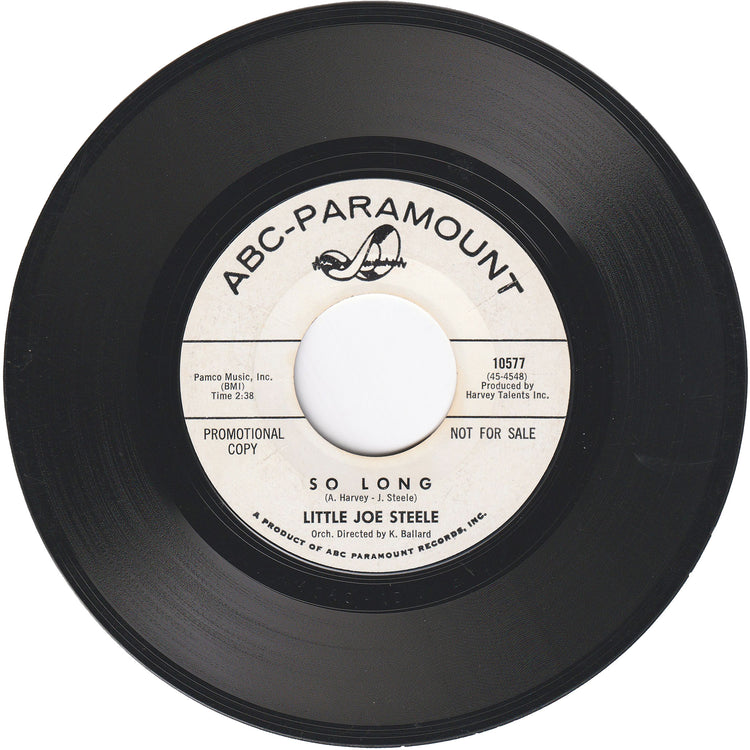 Little Joe Steele - Too Young / So Long [Promo]