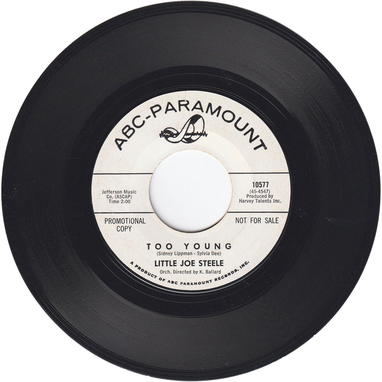 Little Joe Steele - Too Young / So Long [Promo]