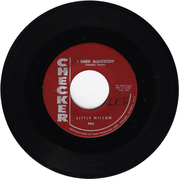 Little Milton - I Need Somebody / So Mean To Me