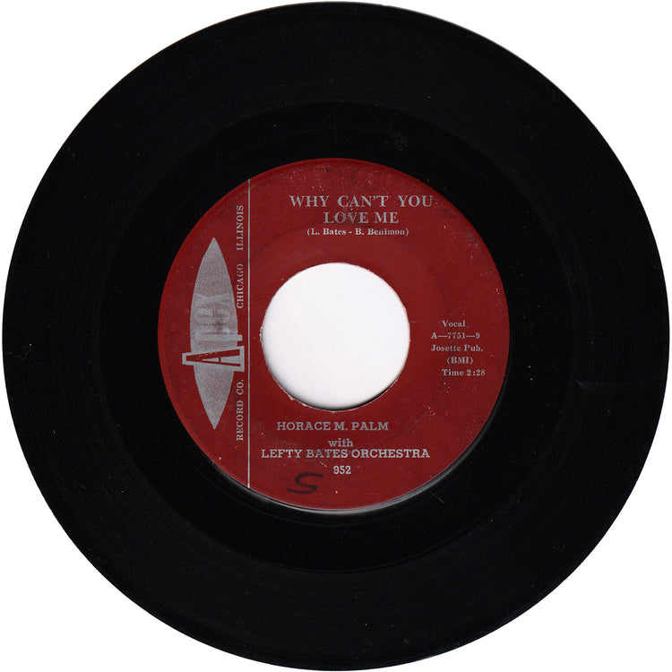 Lefty (Guitar) Bates - Ena / Horace M. Palm - Why Can't You Love Me