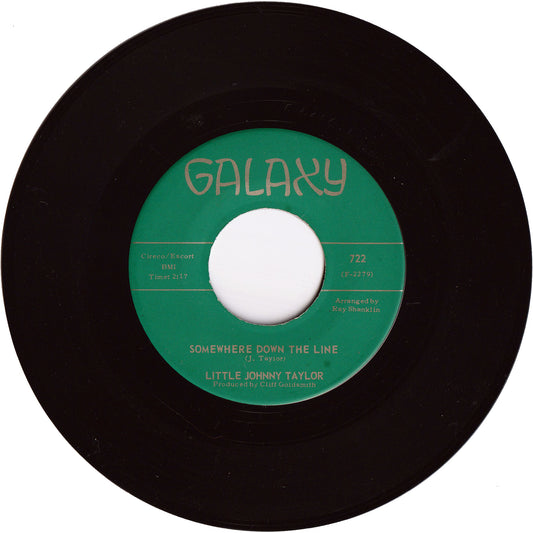 Little Johnny Taylor - Somewhere Down The Line / Part Time Love