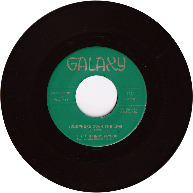 Little Johnny Taylor - Somewhere Down The Line / Part Time Love