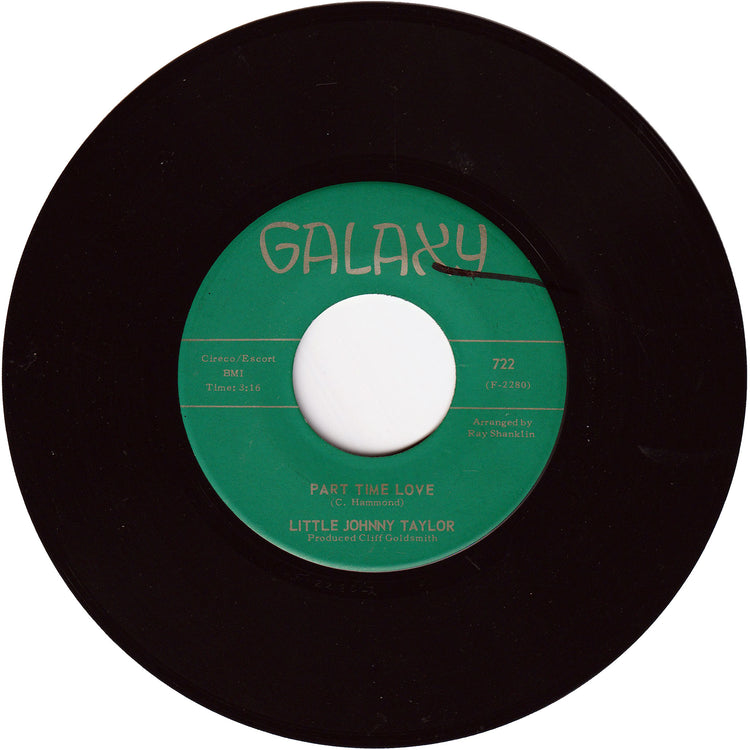 Little Johnny Taylor - Somewhere Down The Line / Part Time Love