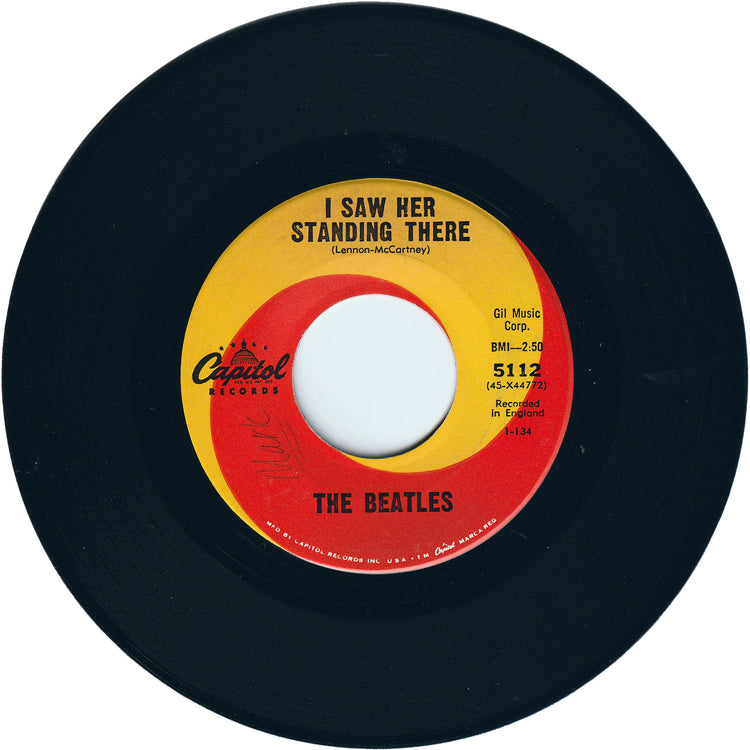 The Beatles - I Want To Hold Your Hand / I Saw Her Standing There [Scranton Pressing, Publisher: Gil]