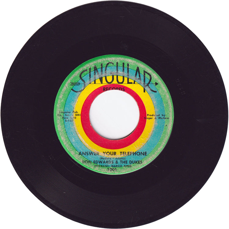 Don Edwards & The Dukes - Answer Your Telephone / Fancy Nancy