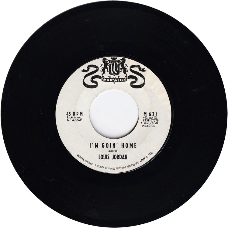Louis Jordan - I'm Goin' Home / I See A Million People (But All I Can See Is You) [Promo]