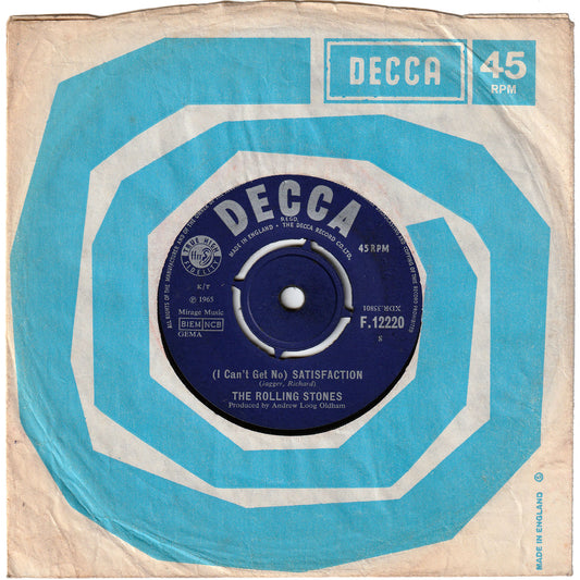 The Rolling Stones - (I Can't Get No) Satisfaction / The Spider &The Fly [UK]