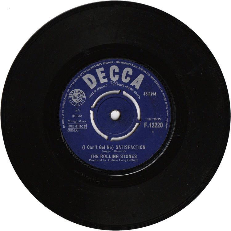 The Rolling Stones - (I Can't Get No) Satisfaction / The Spider &The Fly [UK]