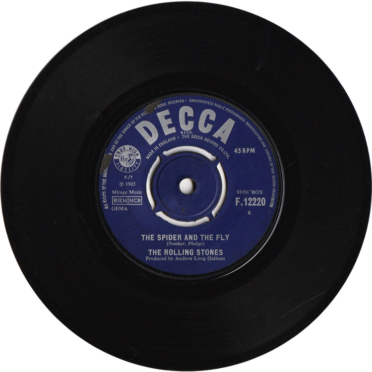 The Rolling Stones - (I Can't Get No) Satisfaction / The Spider &The Fly [UK]