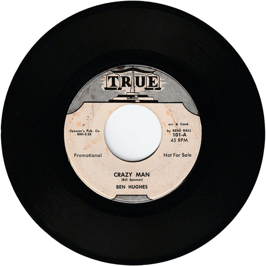 Ben Hughes - Crazy Man / A Girl To Love [Promo]