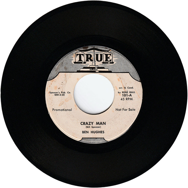 Ben Hughes - Crazy Man / A Girl To Love [Promo]