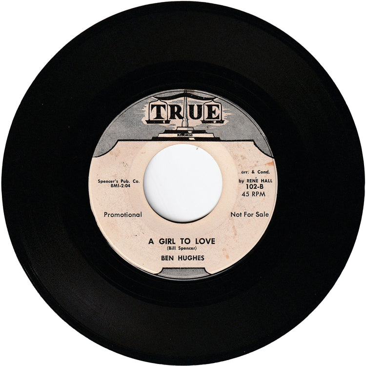 Ben Hughes - Crazy Man / A Girl To Love [Promo]