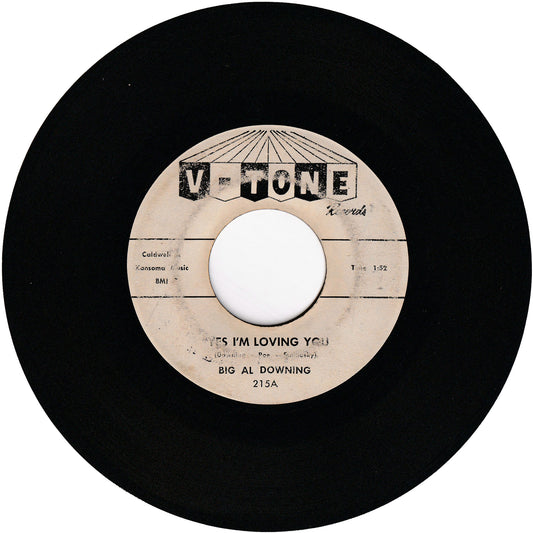 Big Al Downing - Yes I'm Loving You / Please Come Home [Promo]