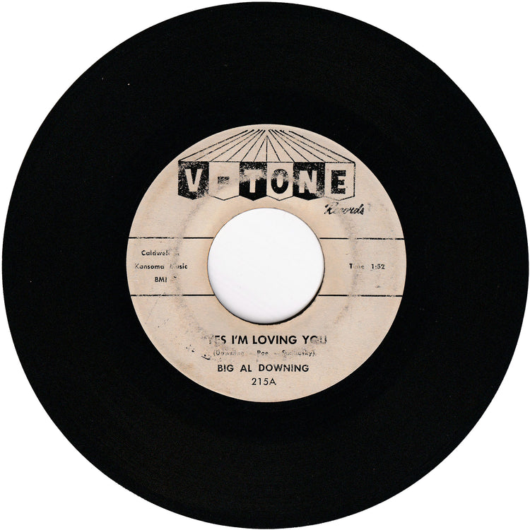 Big Al Downing - Yes I'm Loving You / Please Come Home [Promo]