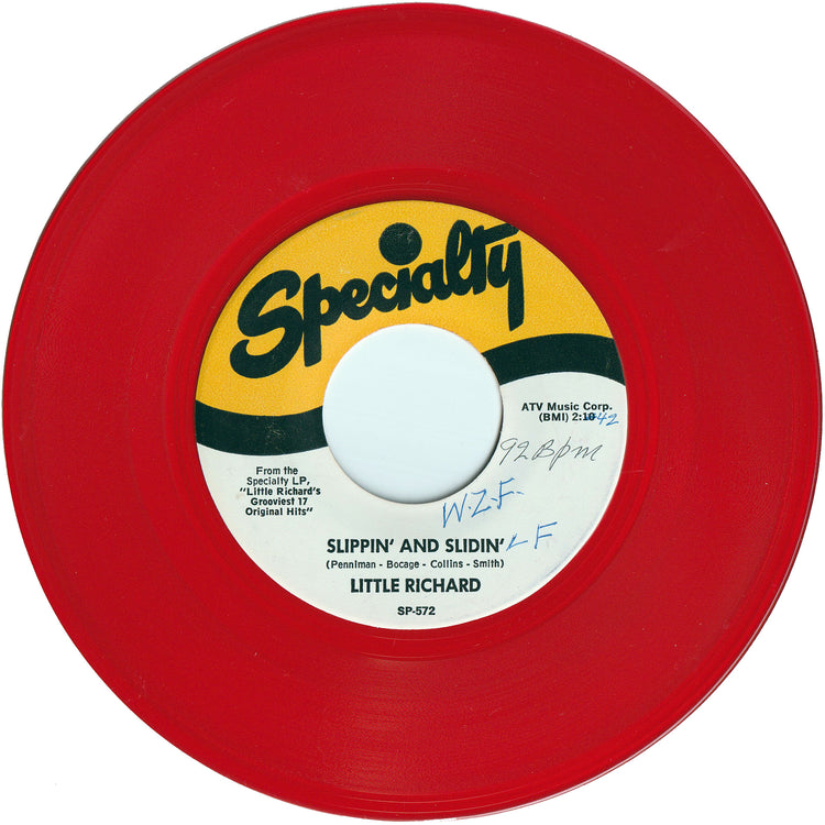 Little Richard - Baby Face / Slippin' & Slidin' [Re-Issue, Red Vinyl]