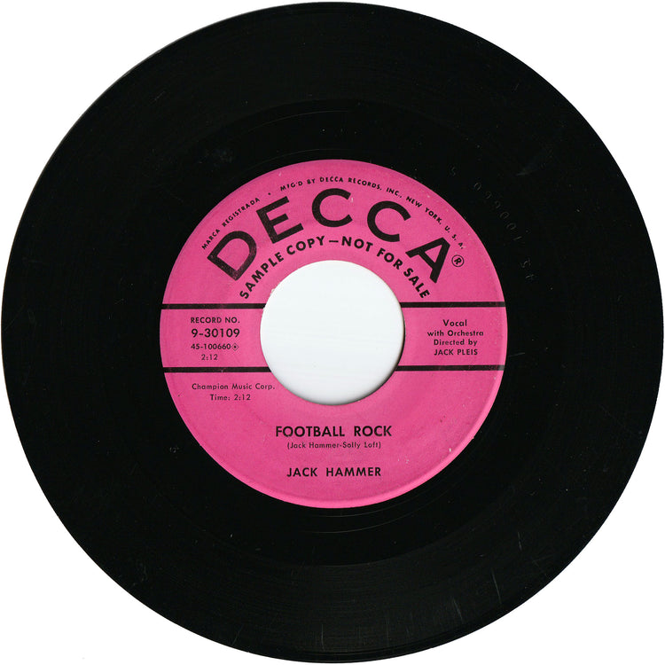 Jack Hammer - Football Rock / So What [Promo]