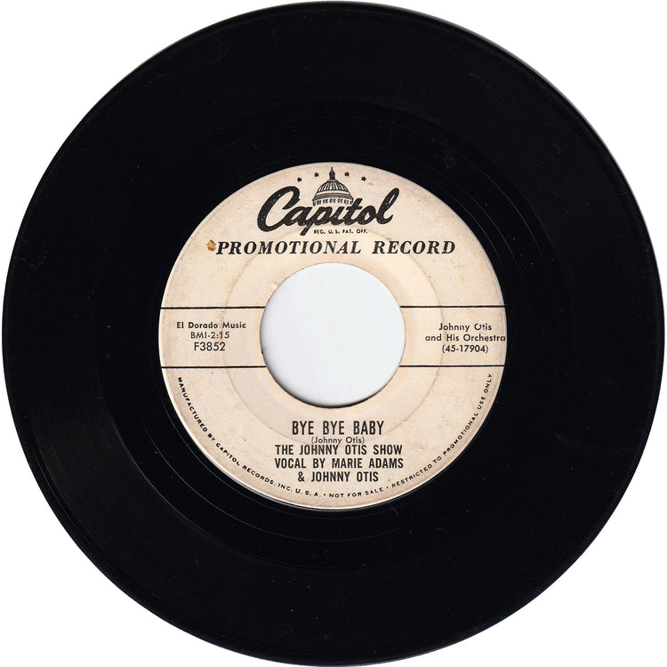 The Johnny Otis Show - Good Golly / Bye Bye Baby [Promo]