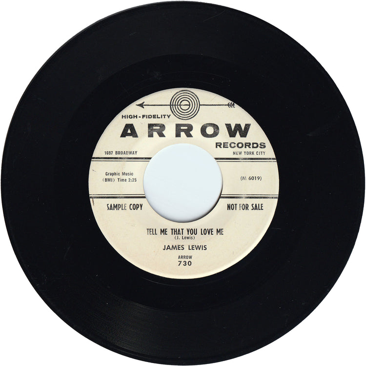 James Lewis - Tell Me That You Love Me / I Cried Last Night [Promo]
