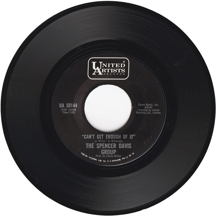 The Spencer Davis Group - I'm A Man / Can't Get Enough Of It
