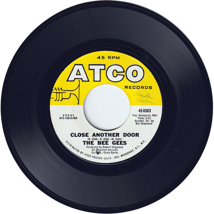 The Bee Gees - To Love Somebody / Close Another Door [Styrene, MO - Monarch Pressing]
