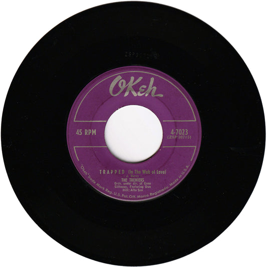 The Treniers - Trapped (In The Web of Love) / Rock-A-Beatin' Boogie
