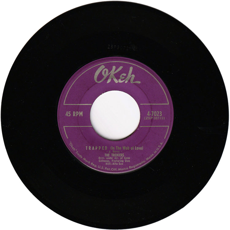 The Treniers - Trapped (In The Web of Love) / Rock-A-Beatin' Boogie