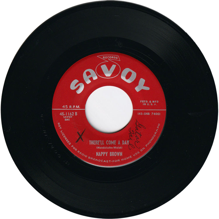 Nappy Brown - Piddily Patter Patter / There'll Come A Day