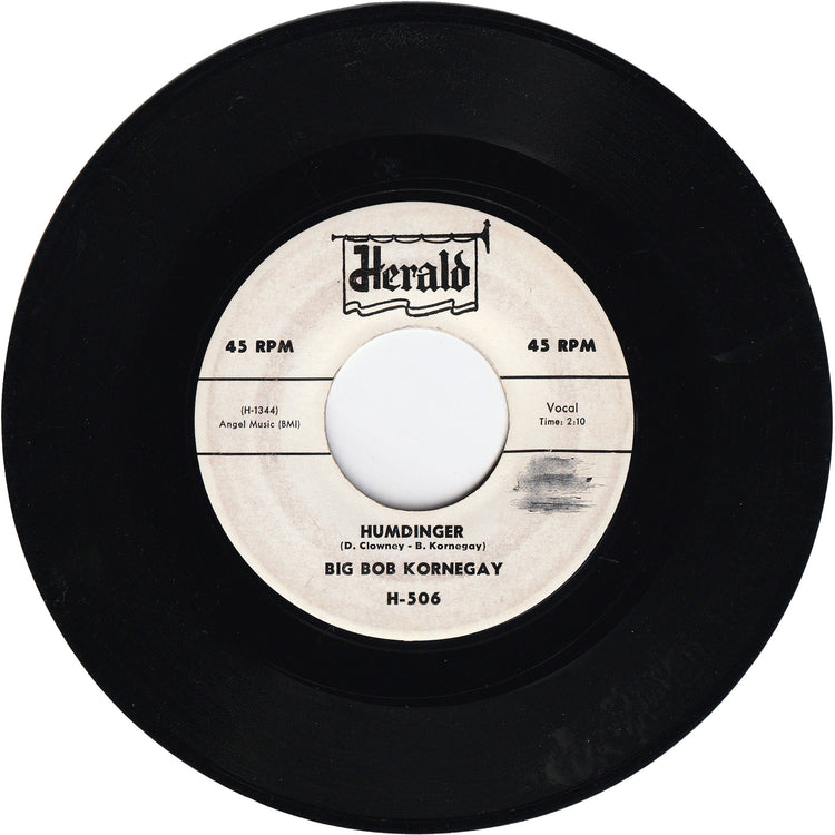 Big Bob Kornegay - Humdinger / Stay With Me Baby [Promo]