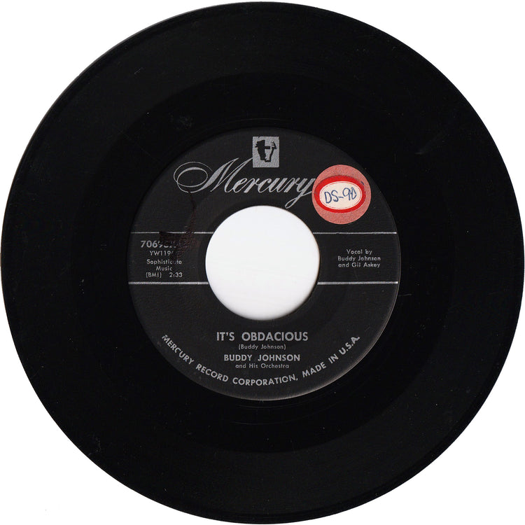 Buddy Johnson - It's Obadacious / Save Your Love For Me