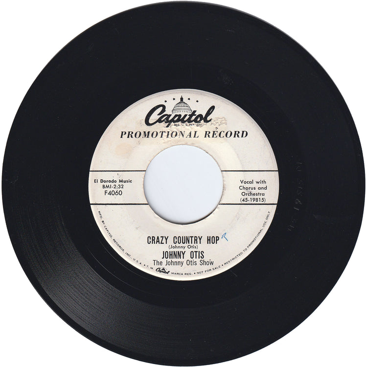 The Johnny Otis Show - Willie Did The Cha Cha / Crazy Country Hop [Promo]