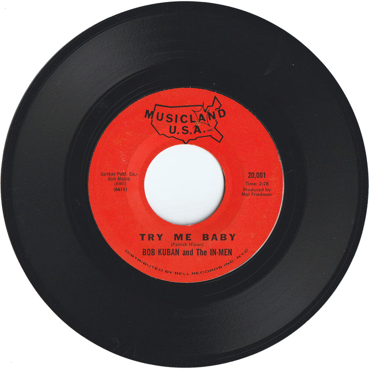 Bob Kuban & The In-Men - The Cheater / Try Me Baby