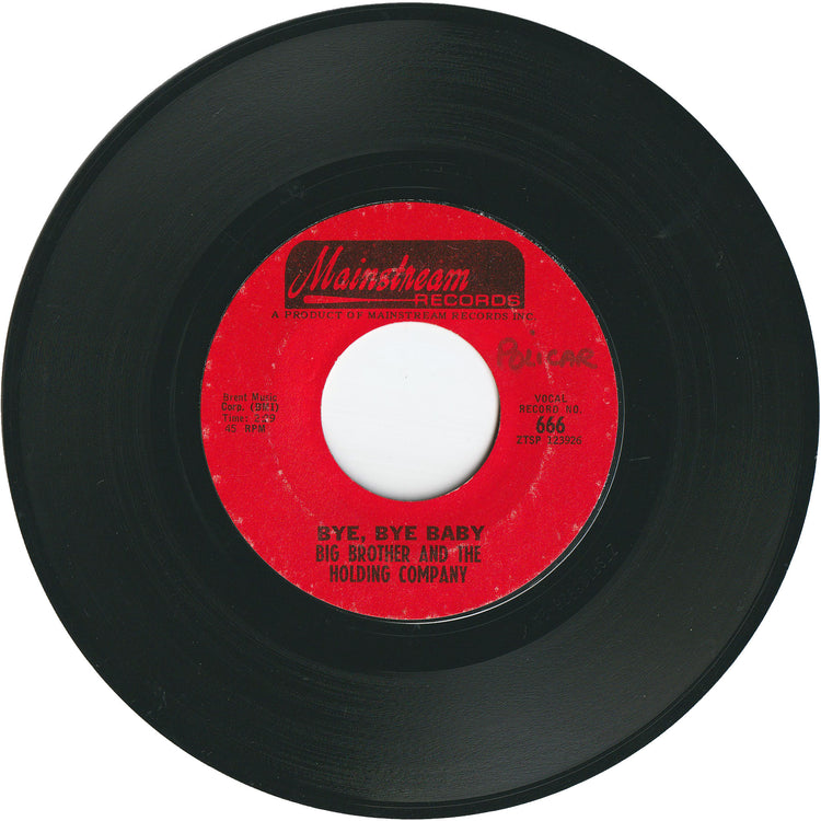 Big Brother & The Holding Company - Intruder / Bye, Bye, Baby